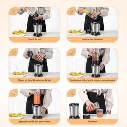 Image du fabricant 6 du Blender TECKNET 600W