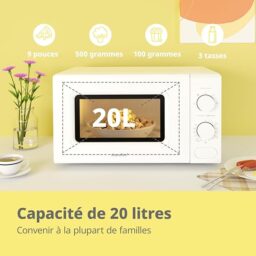 Image du fabricant 6 du Comfee' CM-M202CC(WH) micro-ondes blanc