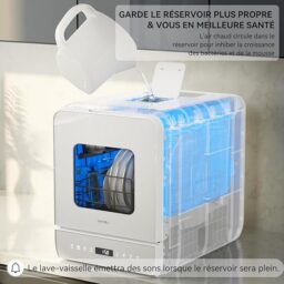 Image du fabricant 6 du Hermitlux Mini lave-vaisselle table