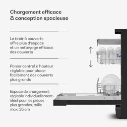 Image du fabricant 6 du Klarstein Velaire Lave-vaisselle compact