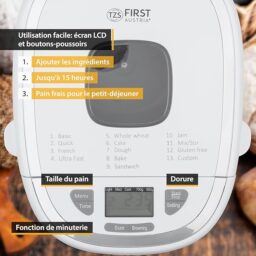 Image du fabricant 6 du Machine à pain TZS First Austria