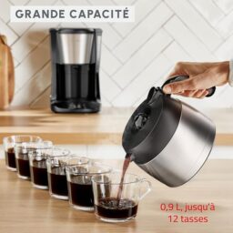 Image du fabricant 6 du Moulinex Subito cafetière inox noir