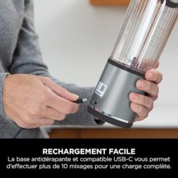 Image du fabricant 6 du Ninja Blast Blender portable noir