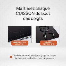 Image du fabricant 6 du Plaque cuisson mixte gaz induction