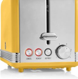 Image du fabricant 6 du Swan Retro grille-pain jaune