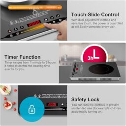 Image du fabricant 7 du AMZCHEF Plaque induction portable