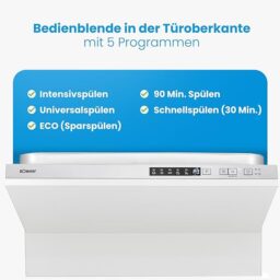 Image du fabricant 7 du Bomann Lave-Vaisselle 60 cm Blanc
