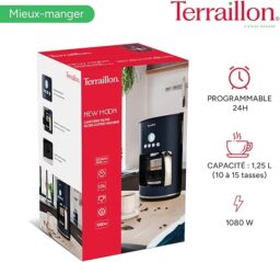 Image du fabricant 7 du Cafetière Terraillon NEW MOON bleue