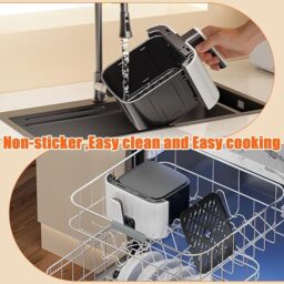 Image du fabricant 7 du DEIME Air Fryer compact blanc