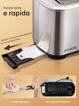 Image du fabricant 7 du Grille-pain 4 tranches inox