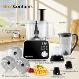 Image du fabricant 7 du Howork robot de cuisine argenté