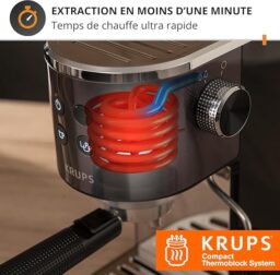 Image du fabricant 7 du Krups Virtuoso+ machine expresso noire