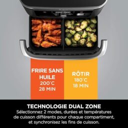 Image du fabricant 7 du NINJA Foodi FlexDrawer Air Fryer noir
