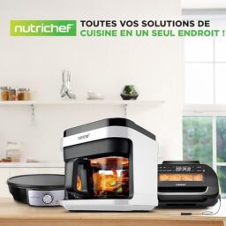 Image du fabricant 7 du NutriChef Friteuse à Air 5.5L