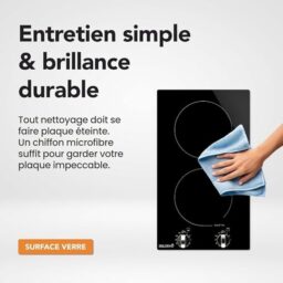 Image du fabricant 7 du Plaque induction 2 feux Beldeko