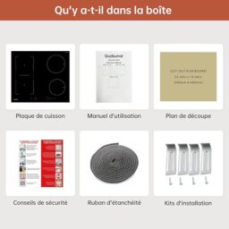 Image du fabricant 7 du Plaque induction 4 feux, encastrable
