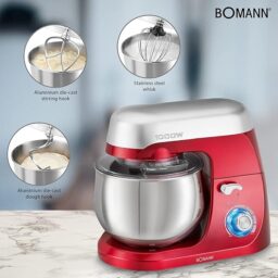 Image du fabricant 7 du Robot pâtissier Bomann KM6009CB rouge