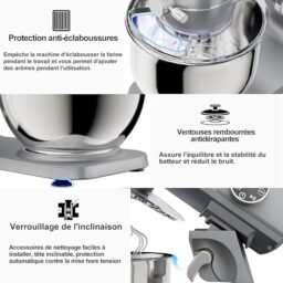 Image du fabricant 7 du Robot Pâtissier Camic 1800W