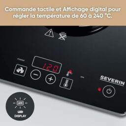 Image du fabricant 7 du SEVERIN Plaque à induction noire