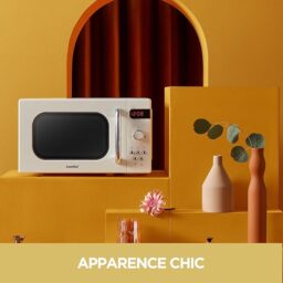 Image du fabricant 8 du COMFEE' Micro-ondes rétro crème