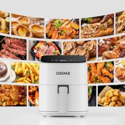 Image du fabricant 8 du DEIME Air Fryer compact blanc