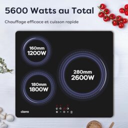 Image du fabricant 8 du Plaque induction Ciarra CABBIH3-C