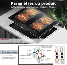 Image du fabricant 9 du AMZCHEF plaque induction 4 zones