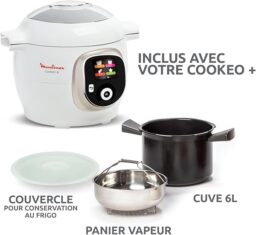 Image du fabricant 9 du Cookeo Moulinex multicuiseur blanc