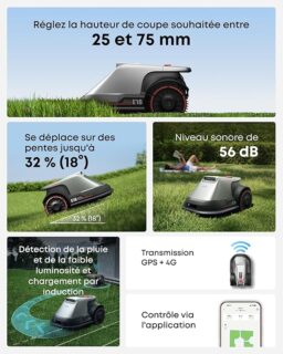 Image du fabricant 9 du eufy E15 Robot Tondeuse