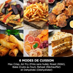Image du fabricant 9 du Ninja Air Fryer MAX PRO noir cuivre