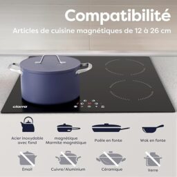 Image du fabricant 9 du Plaque induction CIARRA CABBIH4-A