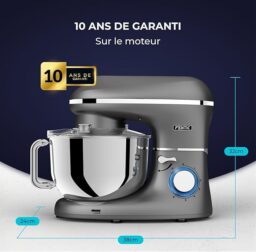 Image du fabricant 9 du Robot pâtissier 2000W anthracite