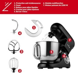 Image du fabricant 9 du Robot pâtissier LEHMANN LHOPM-1305C
