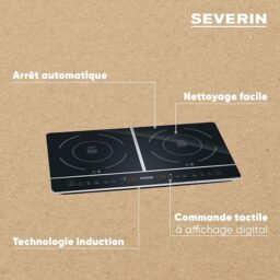 Image du fabricant 9 du SEVERIN Double plaque à induction
