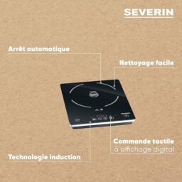 Image du fabricant 9 du SEVERIN Plaque à induction noire