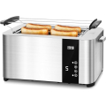 Grille pain Lebenlang Inox 4 Fentes Longues