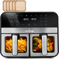 Friteuse sans Huile LEHMANN Air Fryer 9L Dual