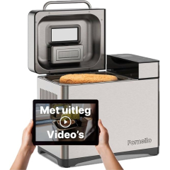 Machine à pain fornello à avec moule en céramique