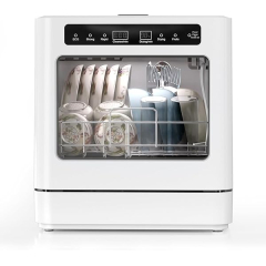 Lave vaisselle Furomg Portable Tabletop 800w Réservoir D’eau Intégré Led