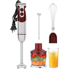 Mixeur multifonction Megawise plongeant 5 en 1