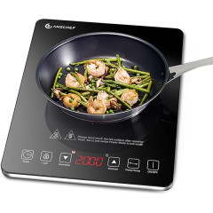 Plaque à induction Amzchef Ultra mince 2000w