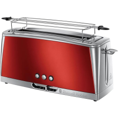 Grille pain Russell Hobbs Luna Rouge Inox 23250 56