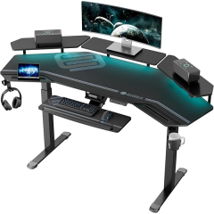 Privé : Bureau Assis Debout Electrique Eureka Ergonomic Gaming Led