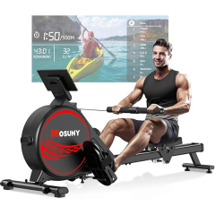 Privé : Rameur D&rsquo;appartement Mosuny Rowing Machine For Home