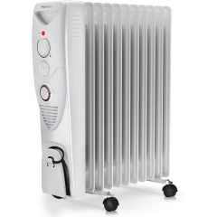Privé : Radiateur Électrique Pro Breeze À Bain D’huile 2500W 11 Éléments